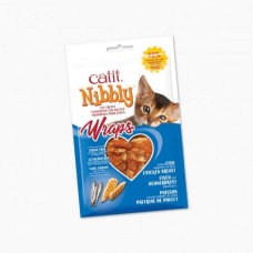 Snacks Wraps Frango e Pescada Catit 30gr Snacks Wraps Frango e Pescada Catit 30gr